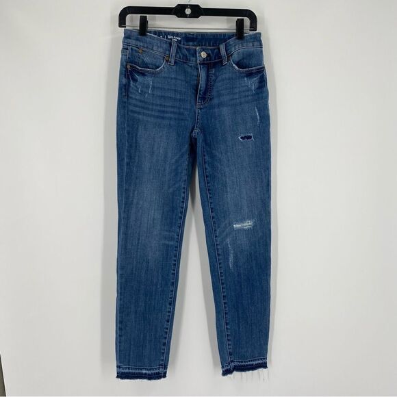 Talbots Women’s Flawless Slim Ankle Long Jeans size 2 - Picture 1 of 3